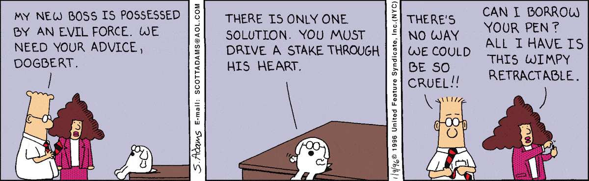 Dilbert Cartoon